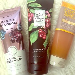 Bath&body works body wash and sugar scrub